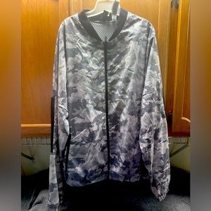 Adidas Windbreaker - Grey Camo